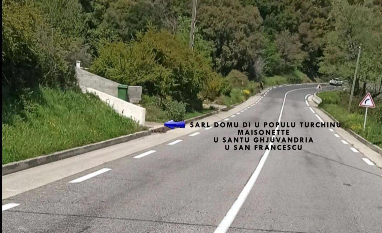 Maisonnette U Santu Ghjuvandria Ou A Santa Ghjulia Entre Mer Et Montagne Volpajola Zewnętrze zdjęcie